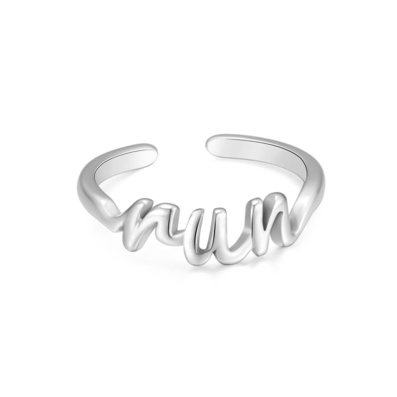 Silver Run Ring