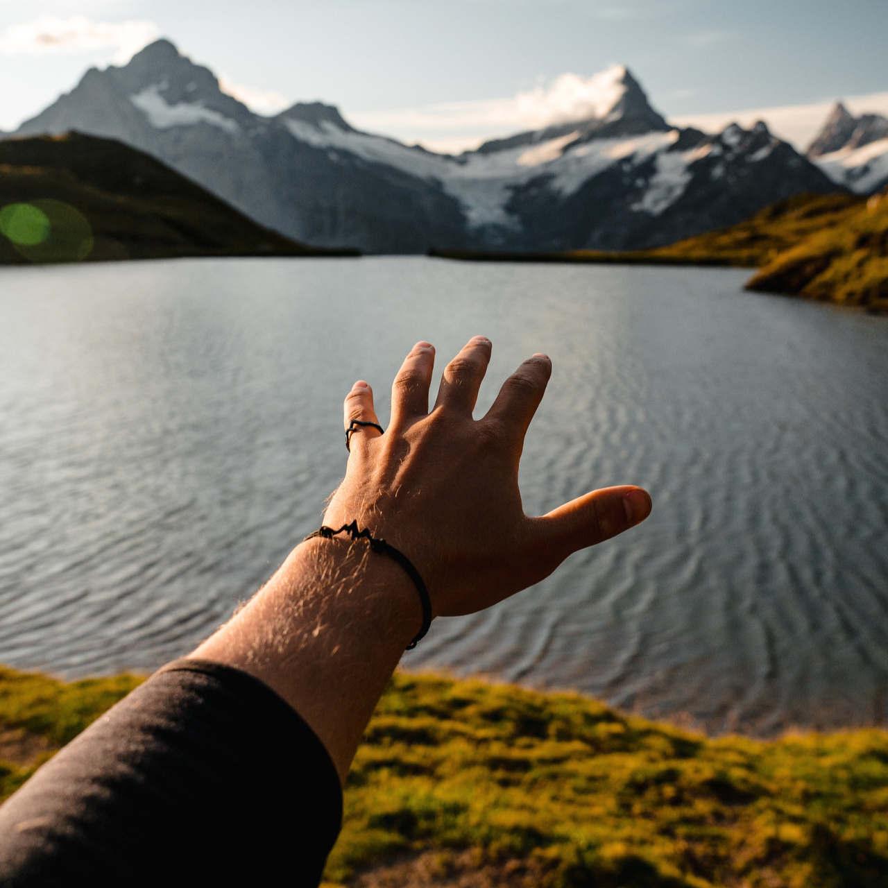 Black Mountain Armband/Ring Set