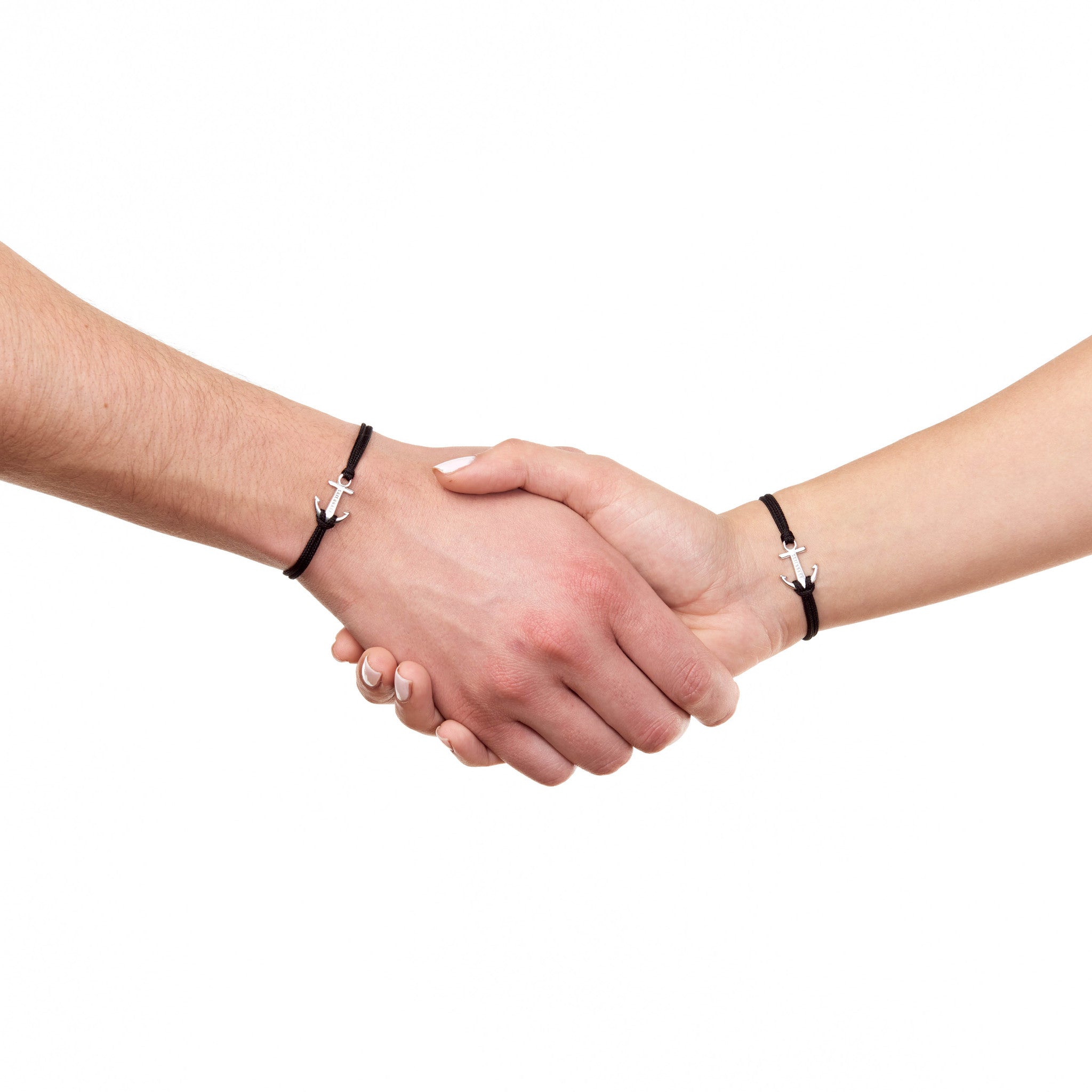 Space Black Anchor Bracelet