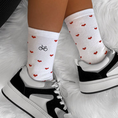 Bike Love Socks Women