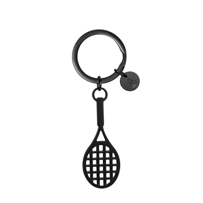Black Tennis Keychain