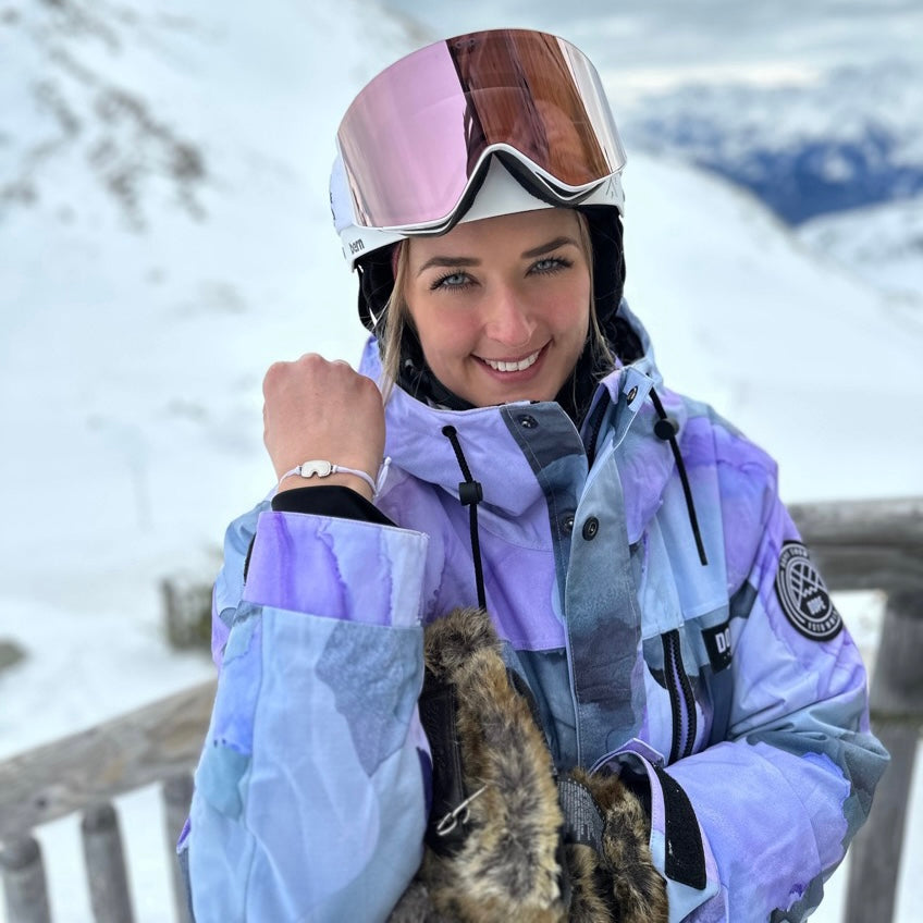 Gletscher Schnee Armband