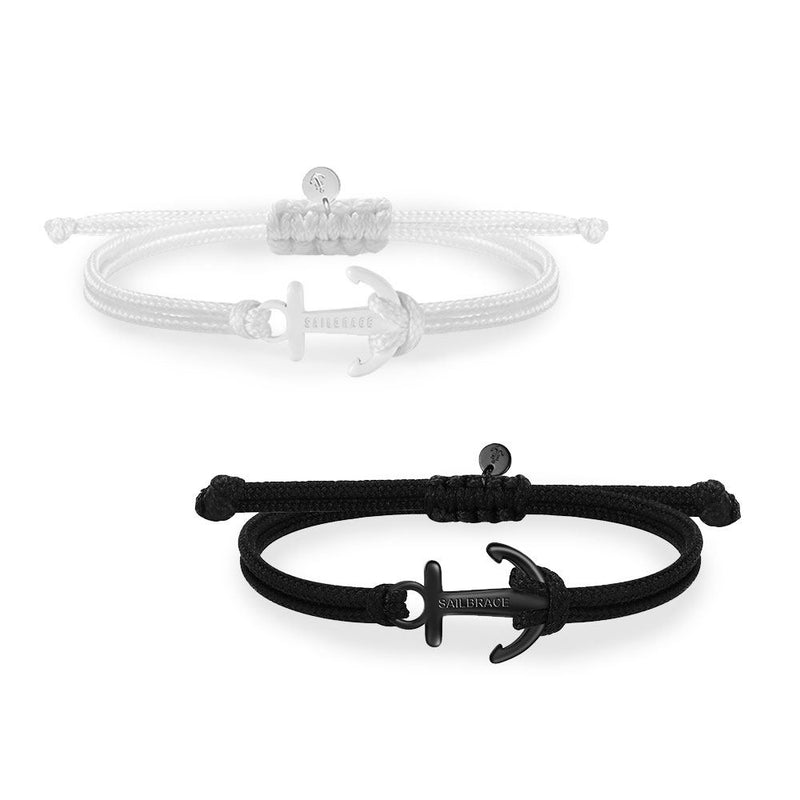 Confezione doppia Black - White Anchor