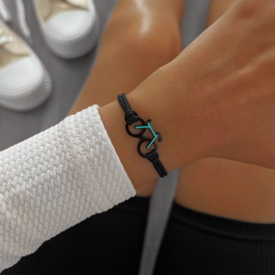 Minz-Fahrrad-Armband
